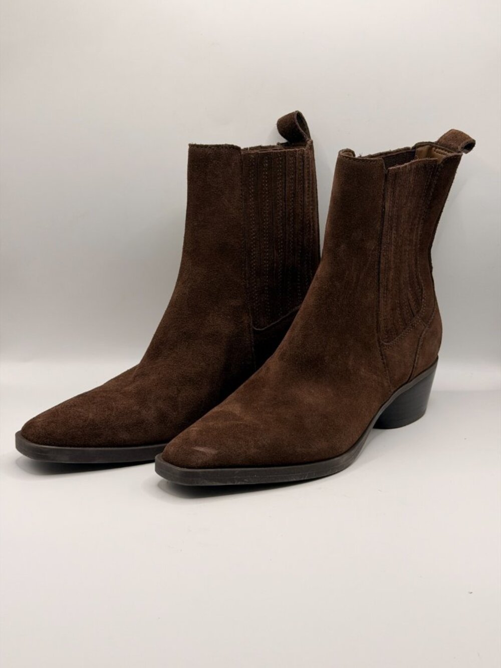 Dolce Vita Brown Suede Ankle Booties